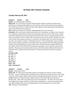 to See the 2017 Seminar Schedule