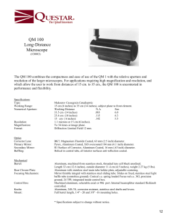 Microscopes Longue Distance