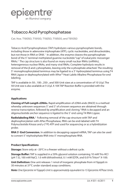 Protocol for Tobacco Acid Pyrophosphatase