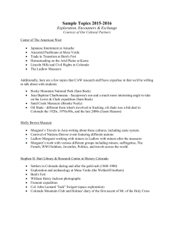 Partner Topics - University of Colorado Denver