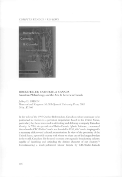 CO\lPTES RIi.\DUS I R1T1EIVS ROCKEFELLER, CARNEGIE