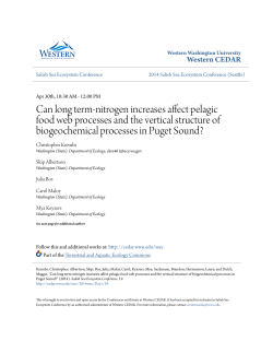 Can long term-nitrogen increases affect pelagic