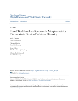 Fused Traditional and Geometric Morphometrics Demonstrate