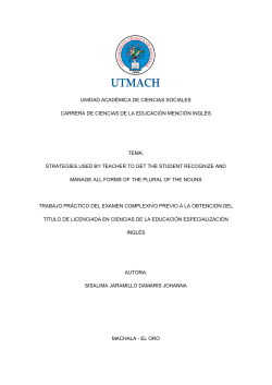 strategies used by teacher to