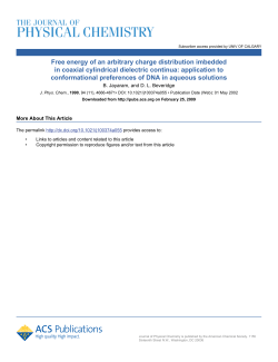 Free energy of an arbitrary charge distribution imbedded in coaxial