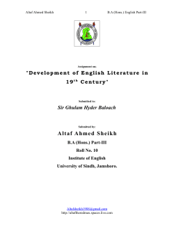 Assignment on