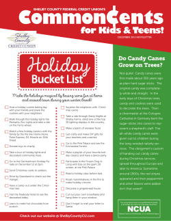the December 2015 Kids Common Cents Newsletter
