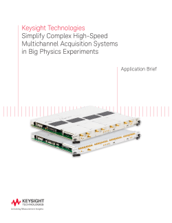 Simplify Complex High-Speed Multichannel Acquisition