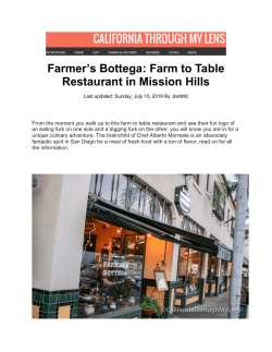 California Through My Lens &ndash; July 2016