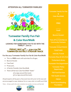 attention all tumwater families!