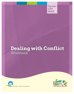 Dealing with Conflict Workbook