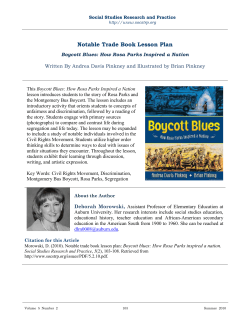 Notable Trade Book Lesson Plan - Social Studies Research and