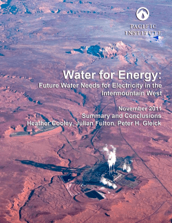 summary and conclusions