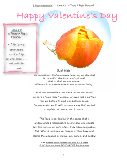 Idea #2 Is There A Right Person