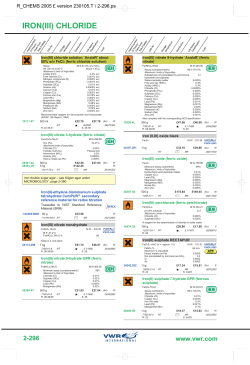IRON(III) CHLORIDE