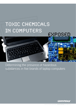 toxic chemicals in computers exposed