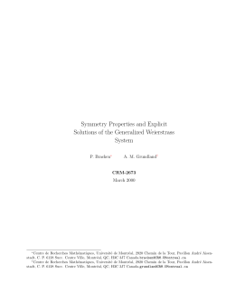 CRM-2673 - Centre de recherches math&eacute;matiques