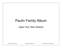 Paulin Family Album
