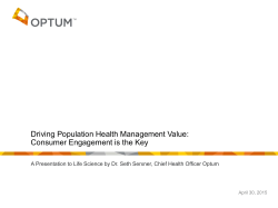 Driving Population Health Management Value
