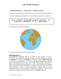 Lab 9 GMT Tutorial