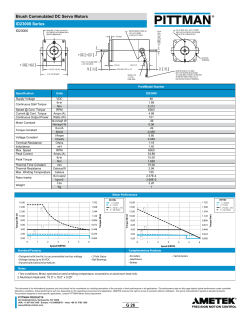 Brush Commutated DC Servo Motors ID23000 Series ____ G 26