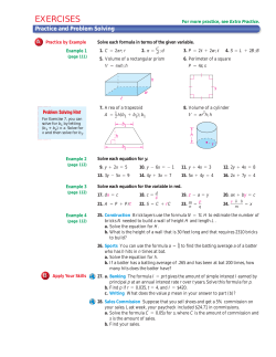 exercises - PH School