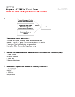 HIST-VUS Exam [E-173ZTB] Singleton