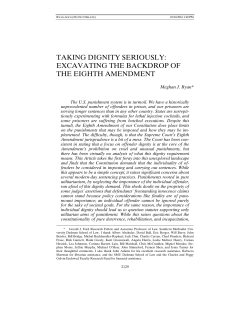 taking dignity seriously - University of Illinois Law Review