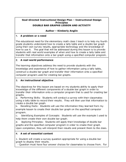 double bar graphs lesson and activity