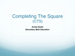 Aricka Smith Slides
