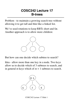 COSC242 Lecture 17 B
