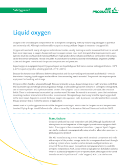 Liquid oxygen
