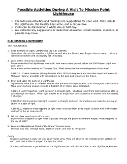 here - Mission Point Lighthouse