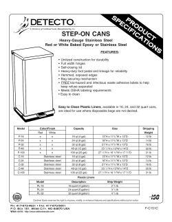 step on can spec sheet