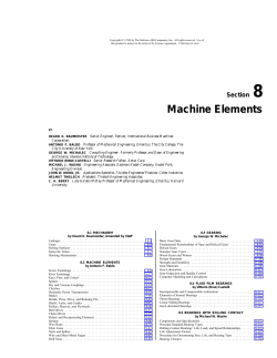 Machine Elements