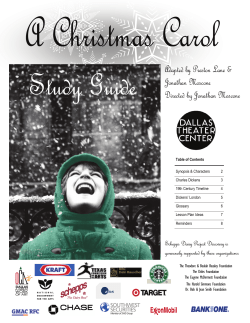 A Christmas Carol Study Guide