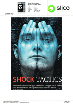 shock tactics - Royal Australian and New Zealand College of