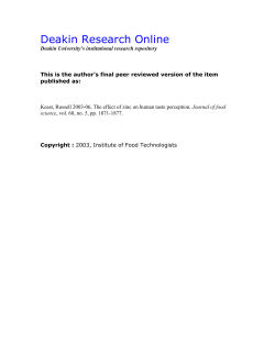 Deakin Research Online