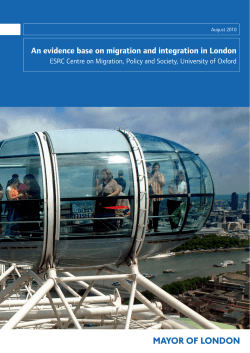 An evidence base on migration and integration in