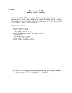 CEM 262 - MSU Chemistry