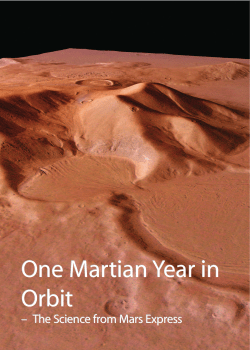 One Martian Year in Orbit?