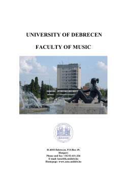 Musical Creative Art and Musicology, BA
