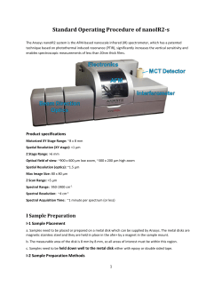 Standard Operating Procedure () - College of Engineering