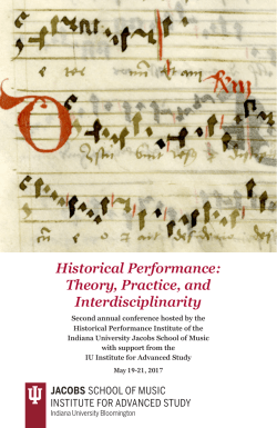 a program! - Jacobs School of Music
