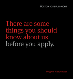 There are some things you should know about us