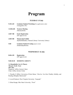 Program - The New Chaucer Society