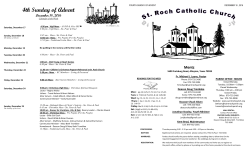 December 18, 2016 - St. Roch Catholic Church