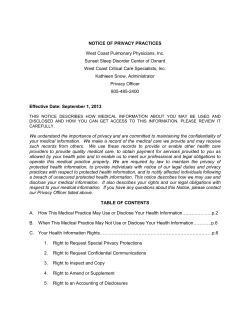 Privacy Policy - West Coast Critical Care Specialists, Inc.