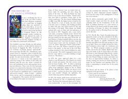 The History of ST. JOHN`S CATHEDRAL
