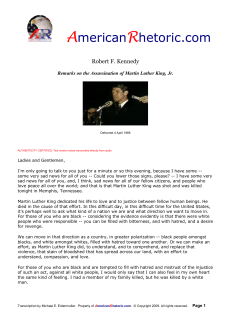 A merican R hetoric